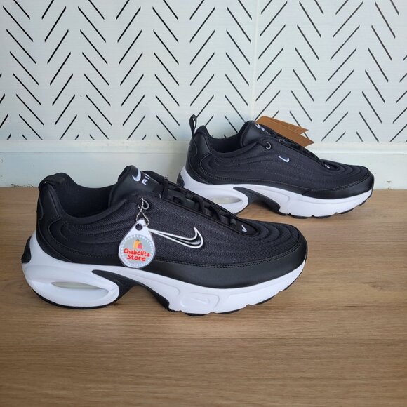 ✨✨Nike Air Max Portal Sz 10 Women Shoes Athletic Sneakers Black White HF3053-001 - Picture 3 of 11